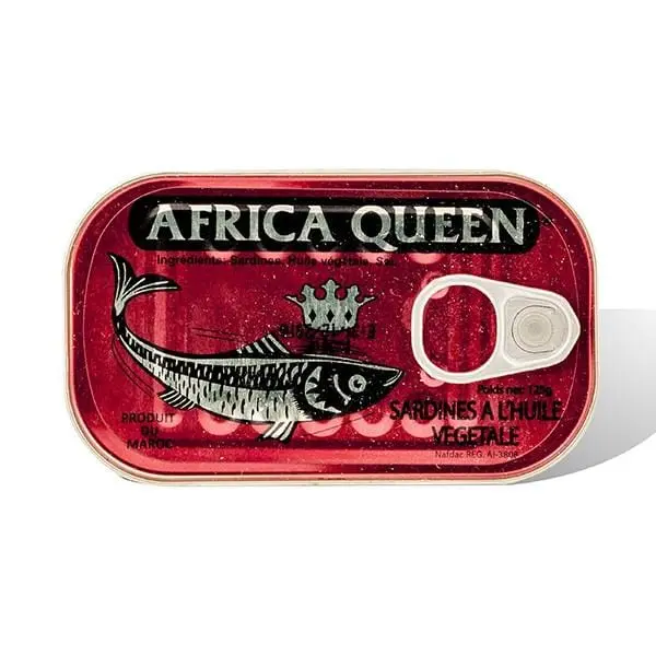 AFRICA QUEEN SARDINE OIL 125GR