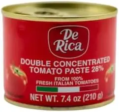 DE RICA TOMATO PASTE 210G