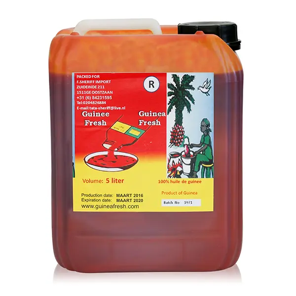 GUINEA FRESH PALM OIL 5L
