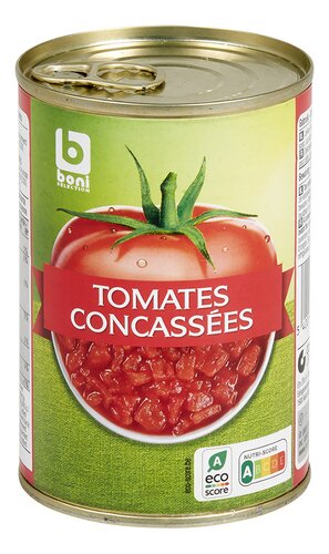 BONI TOMATES CONCASSEES 400GR