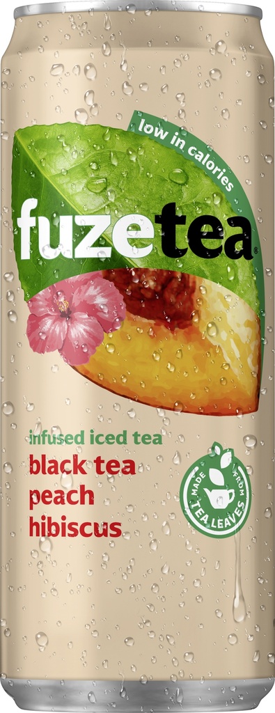 FUZE TEA BLACK TEA PEACH HIBISCUS 33cl