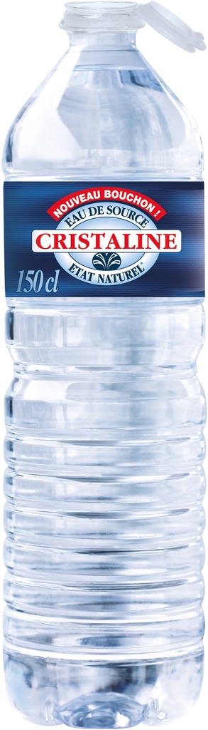 CRISTALINE EAU PLATE 1,5L
