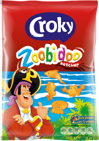 CROKY ZOOBIDOO KETCHUP 80GR