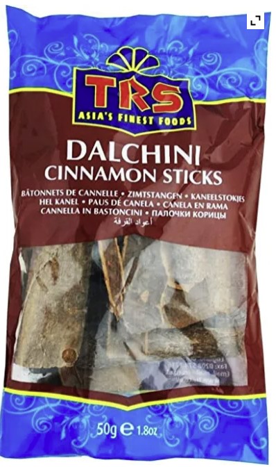 TRS DALCHINI CINNAMON STICKS 50GR