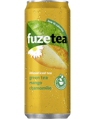FUZE TEA GREEN TEA MANGUE CAMOMILLE 33cl
