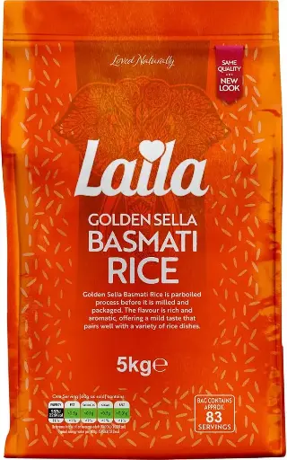 LAILA BASMATI RED BAG SELLA 5KG