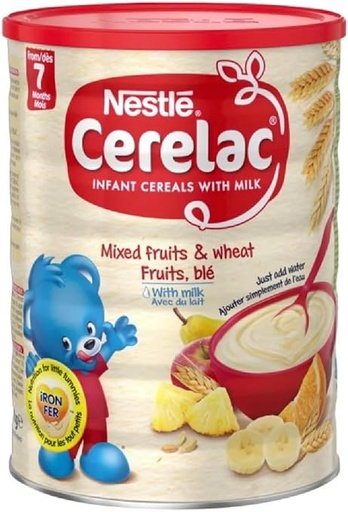 CERELAC MIX FRUITS 400GR (copie)