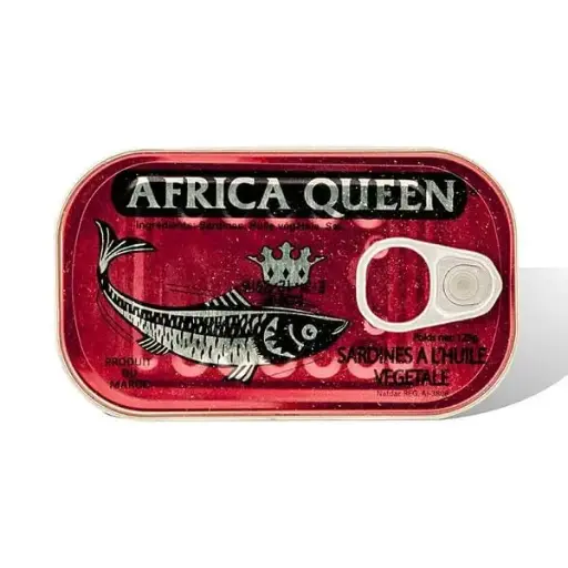 AFRICA QUEEN SARDINE OIL 125GR