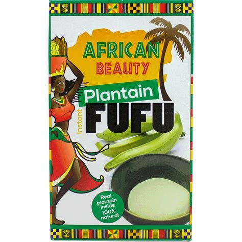 AFRICAN BEAUTY GREEN PLANTAIN FUFU FLOUR 680G