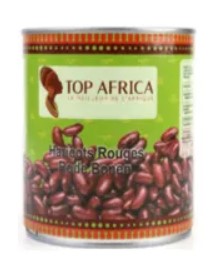 TOP AFRICA HARICOTS ROUGE 820G