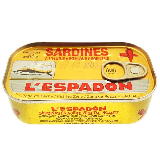 L'ESPADON PIQUANT 125G