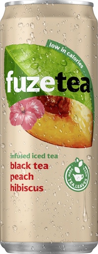 FUZE TEA BLACK TEA PEACH HIBISCUS 33cl