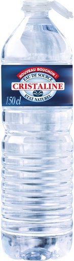 CRISTALINE EAU PLATE 1,5L