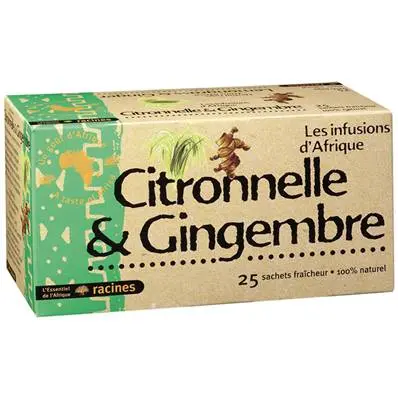 INFUSION CITRONNELLE-GINGEMBRE