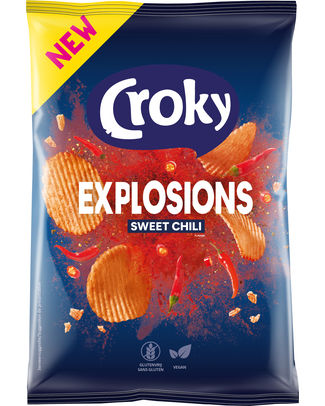CROKY EXPLOSIONS SWEET CHILI 150GR