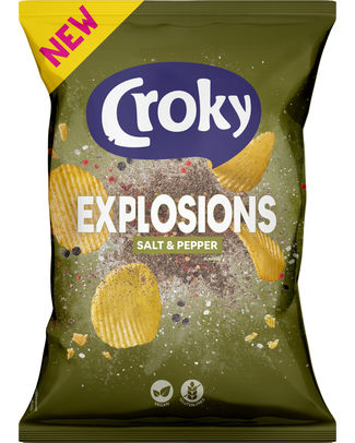 CROKY EXPLOSIONS SALT & PEPPER 150GR
