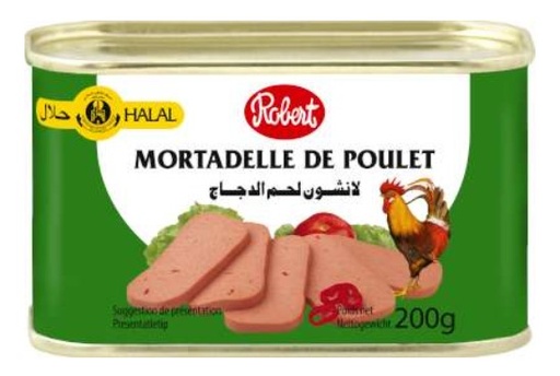 ROBERT MORTADELLE POULET 200GR